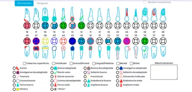 Importancia del odontograma digital